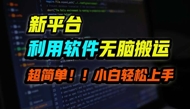 B站平台用软件无脑搬运，月赚10000+，小白也能轻松上手-灼光资源宝库