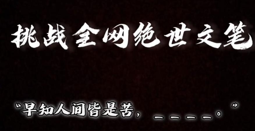 视频号小众玩法，文笔挑战，互动拉满，轻松赚取分成收益！小白也可当天上手-灼光资源宝库