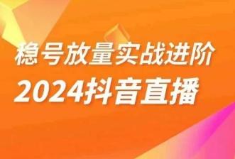 稳号放量实战进阶—2024抖音直播，直播间精细化运营的几大步骤-灼光资源宝库