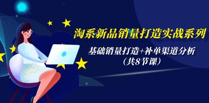 (9962期)淘系新品销量打造实战系列，基础销量打造+补单渠道分析(共8节课)-灼光资源宝库