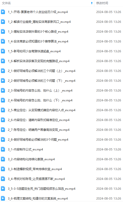 图片[1]-实体店老板获客特训营：认知、定位、文案、矩阵、直播、AI等(72节-灼光资源宝库