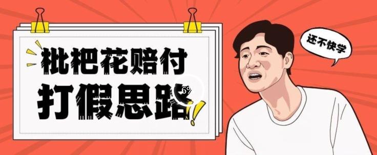 最新打假原料枇杷花赔付玩法一单收益1000+小白轻松下车【详细视频玩法教程】【仅揭秘】-蘑菇资源宝库