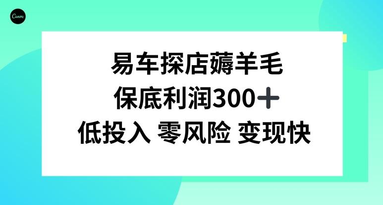 易车APP首页十亿补贴活动，选择到店补贴，保底利润300+-灼光资源宝库