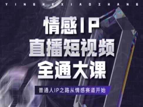 情感IP直播短视频全通大课，普通人IP之路从情感赛道开始-资源宝库