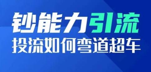 钞能力引流：投流如何弯道超车，投流系数及增长方法，创造爆款短视频-蘑菇资源宝库