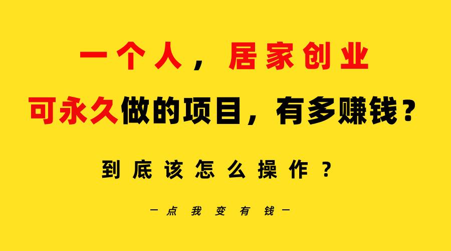 一个人，居家创业：B站每天10分钟，单账号日引创业粉100+，月稳定变现5W…-灼光资源宝库
