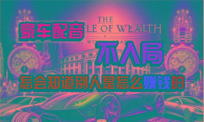 炫富神器，简单无脑粘贴复制，闷声发财，当天见收益，无上限封顶-灼光资源宝库