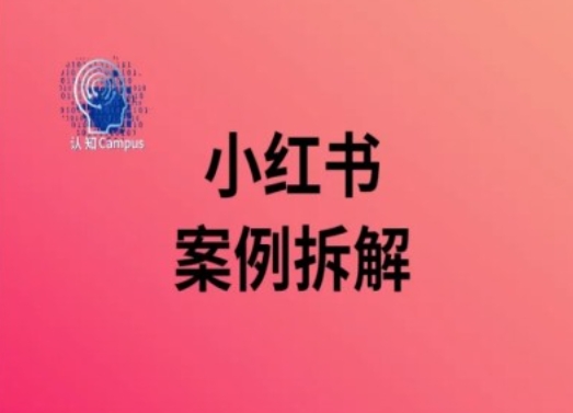 小红书案例拆解，深度解读小红书40万粉-灼光资源宝库