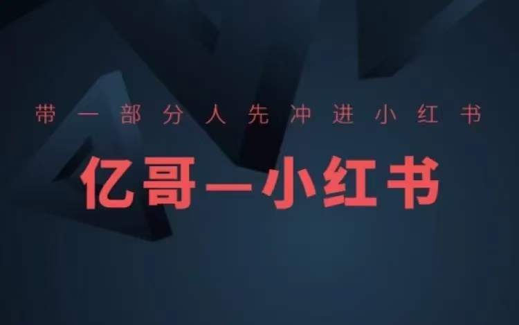 ​​带一部分人先冲进小红书，小红书开店、选品、爆款裂变-灼光资源宝库