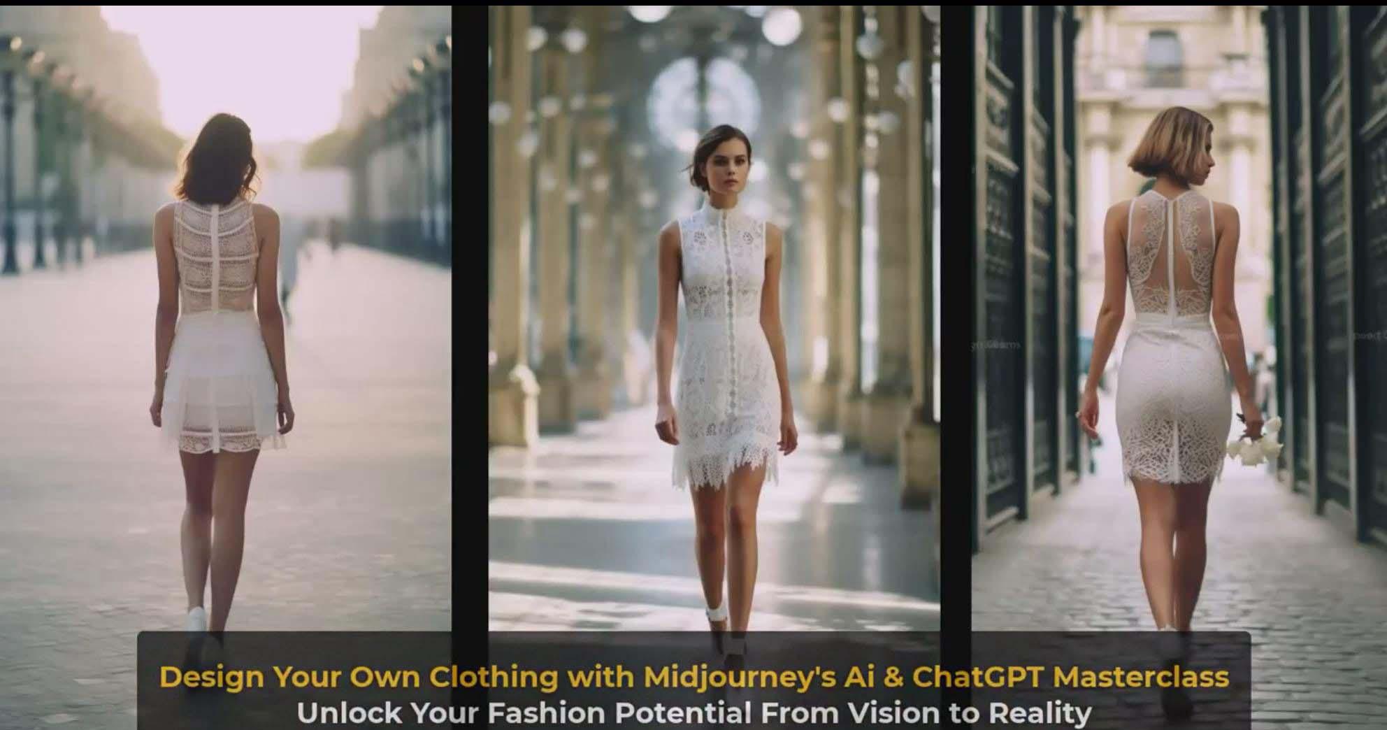 图片[2]-利用 Midjourneys Ai 人工智能设计自己的服装AI大师班-10节课-中英字幕-灼光资源宝库