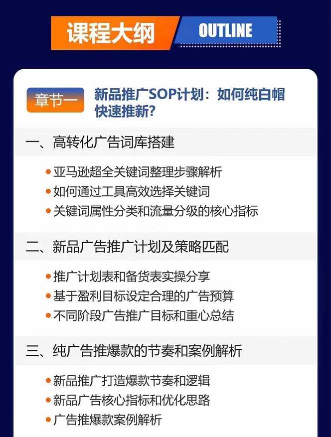 图片[3]-亚马逊爆款广告训练营：掌握关键词库搭建方法，优化广告数据提升旺季销量-灼光资源宝库