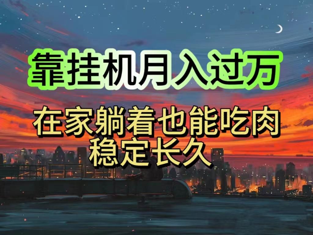 挂机项目日入1000+，躺着也能吃肉，适合宝爸宝妈学生党工作室，电脑手...-蘑菇资源宝库