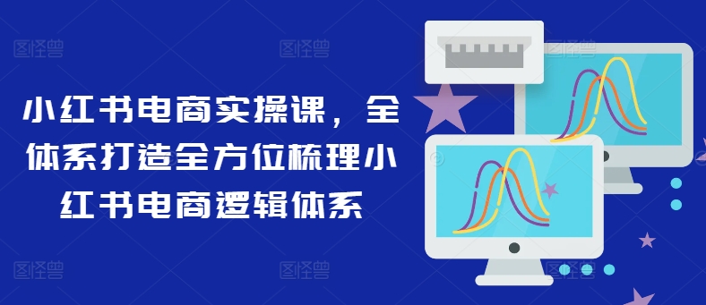 小红书电商实操课，全体系打造全方位梳理小红书电商逻辑体系-灼光资源宝库