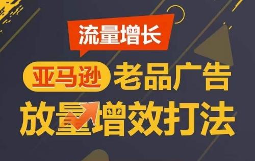 流量增长 亚马逊老品广告放量增效打法，短期内广告销量翻倍-灼光资源宝库