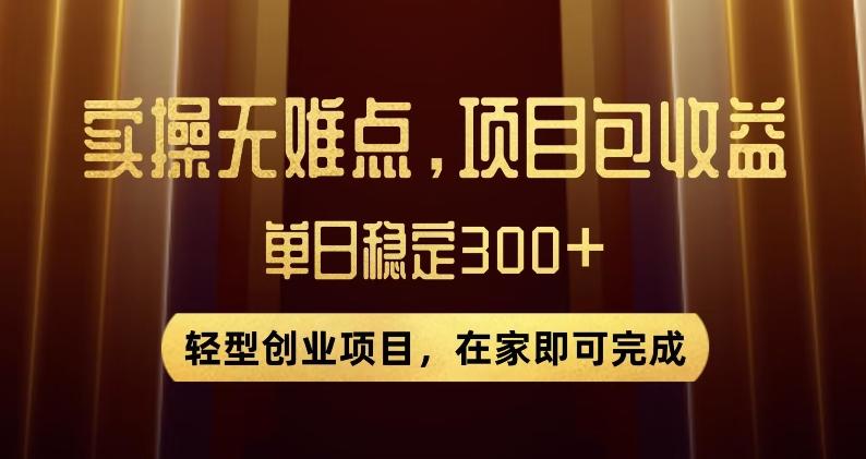 王炸项目！无门槛优惠券，单号日入300+，无需经验直接上手【揭秘】-灼光资源宝库
