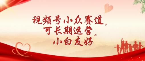 视频号小众赛道，可长期运营，小白友好【揭秘】-蘑菇资源宝库