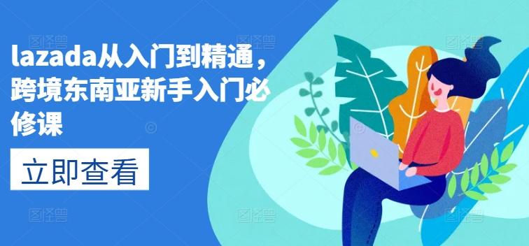 lazada从入门到精通，跨境东南亚新手入门必修课-灼光资源宝库