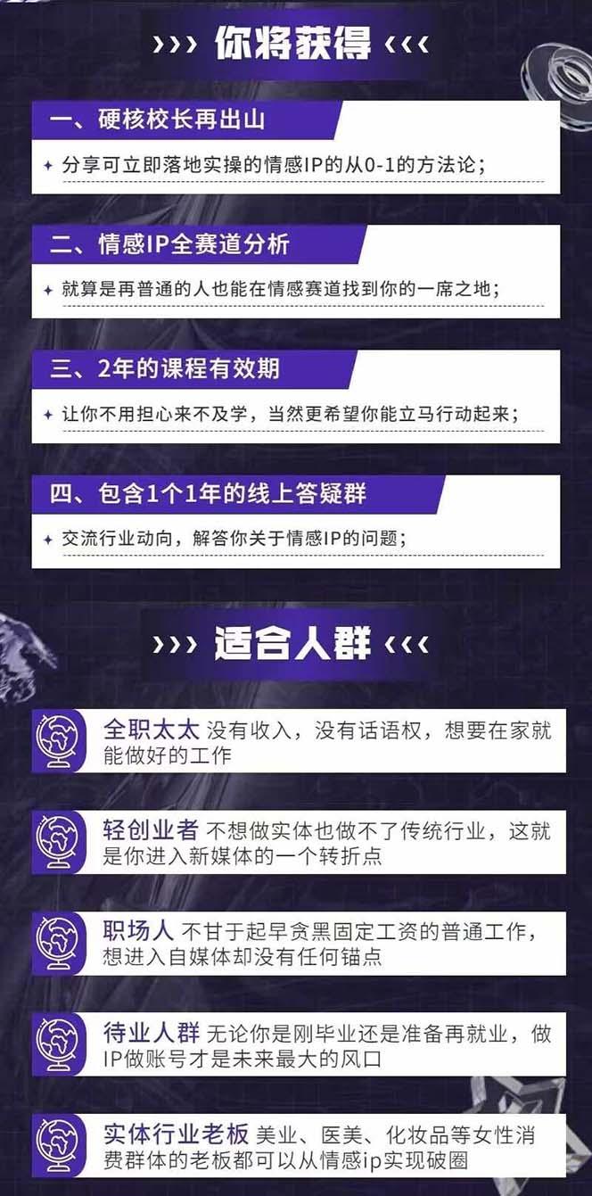 图片[1]-情感直播IP短视频全通大课，普通人的IP之路从情感赛道开始(18节-灼光资源宝库