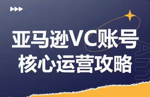 亚马逊VC账号核心玩法解析，实战经验拆解产品模块运营技巧，提升店铺GMV，有效提升运营利润-灼光资源宝库