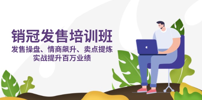 销冠 发售培训班：发售 操盘+情商 飙升+卖点 提炼，实战提升百万业绩-灼光资源宝库