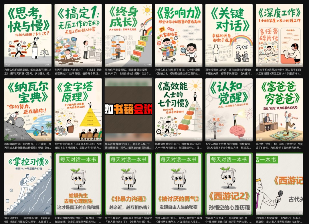 利用扣子工作流制作AI视频工具，一键制作“假如书籍会说话”爆款视频保姆级教程-灼光资源宝库