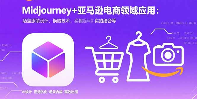 Midjourney+电商领域商业应用:涵盖服装设计、换脸技术、实拍结合等-灼光资源宝库