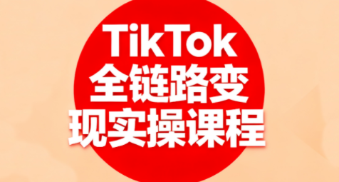小杨老师·TikTok全链路变现实操课程-灼光资源宝库