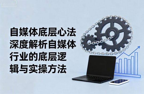 自媒体底层心法,深度解析自媒体行业的底层逻辑与实操方法-灼光资源宝库