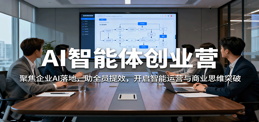 AI智能体创业营：聚焦企业AI落地，助全员提效，开启智能运营与商业思维突破-灼光资源宝库
