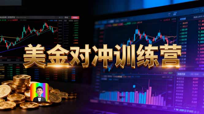 美金对冲日盈利100+美刀，长期稳定，小白也可以轻松上手-灼光资源宝库