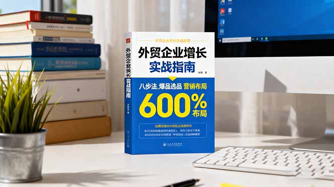 外贸企业增长实战指南，八步法、爆品选品、营销布局，业绩增长300%-灼光资源宝库