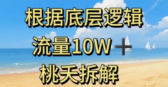 据底层逻辑，流量10W+，以安全知识科普为例-灼光资源宝库
