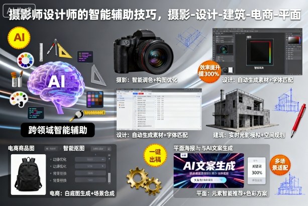 摄影师设计师的智能辅助技巧,摄影-设计-建筑-电商-平面-灼光资源宝库