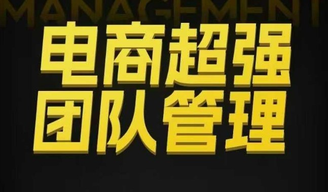 电商超强团队管理，组织绩效，到用人执行，分权合伙-蘑菇资源宝库