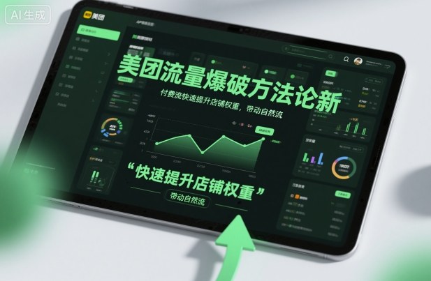 美团流量爆破方法论，付费流快速提升店铺权重，带动自然流-灼光资源宝库
