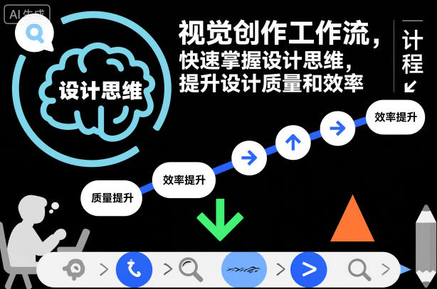 视觉创作工作流，快速掌握设计思维，提升设计质量和效率-灼光资源宝库