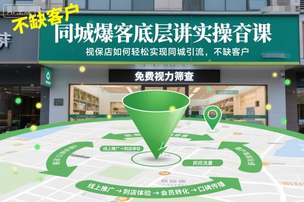 同城爆客底层实操课，视保店如何轻松实现同城引流，不缺客户！-灼光资源宝库