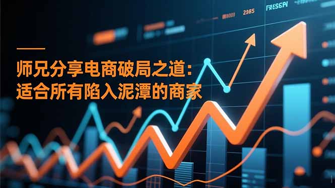 师兄分享电商破局之道：适合所有陷入泥潭的商家-灼光资源宝库