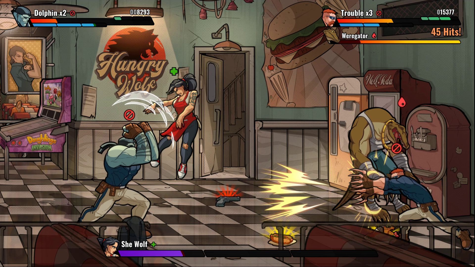 《混乱斗士 Mayhem Brawler》Switch中文版NSZ下载 – 含2.2.39补丁-灼光资源宝库