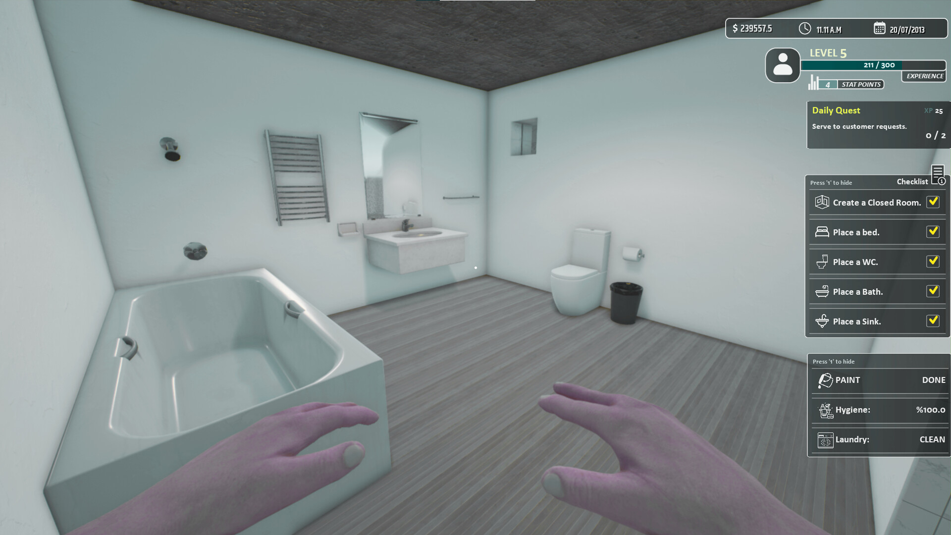 《酒店老板模拟器/Hotel Owner Simulator》PC中文版下载-含Build.18948595-灼光资源宝库