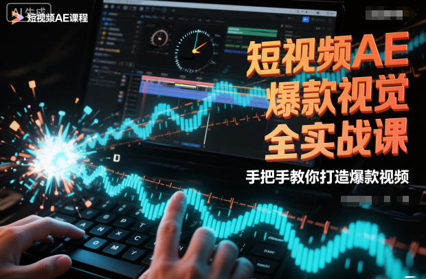 短视频AE爆款视觉全实战课,手把手教你打造爆款视频-灼光资源宝库