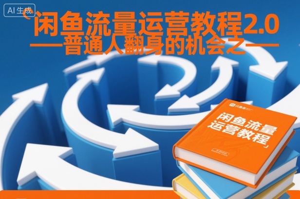 闲鱼流量运营教程2.0——普通人翻身的机会之一-灼光资源宝库