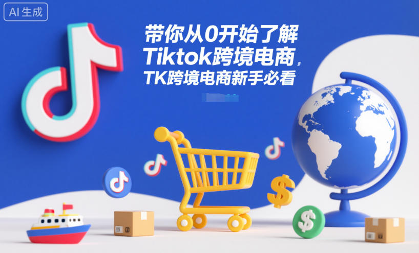 带你从0开始了解Tiktok跨境电商，TK跨境电商新手必看-灼光资源宝库