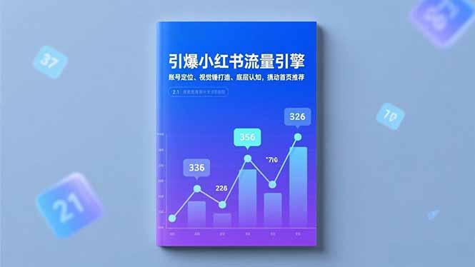 引爆小红书流量引擎，账号定位、视觉锤打造、底层认知，撬动首页推荐-灼光资源宝库