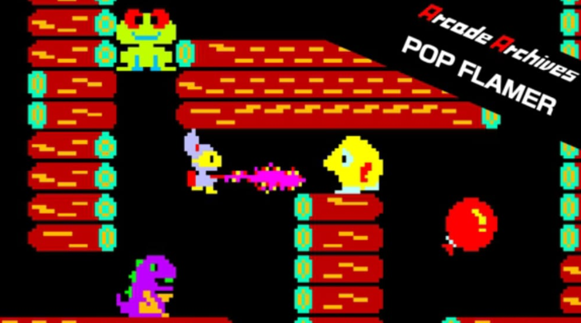 《街机：POP火焰 Arcade Archives POP FLAMER》Switch英文版NSP下载-灼光资源宝库
