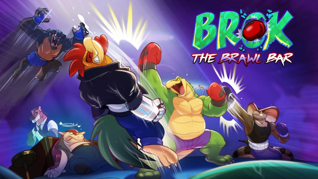 鳄鱼侦探布罗格：乱斗酒吧丨BROK: The Brawl Bar-灼光资源宝库