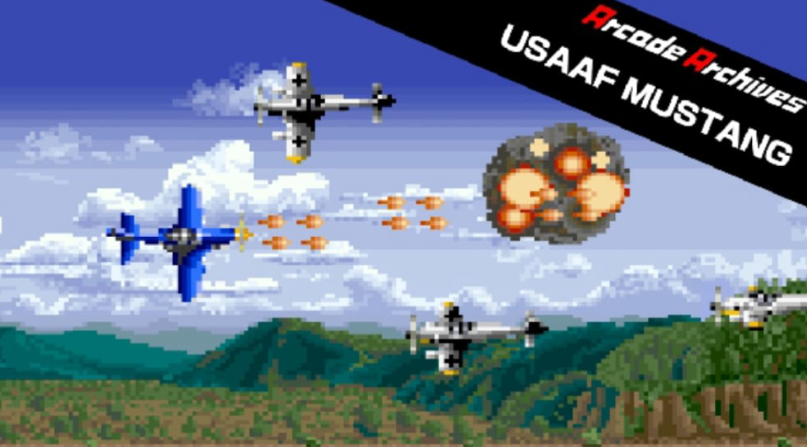 《街机:野马战机 Arcade Archives USAAF MUSTANG》Switch英文版NSP下载-灼光资源宝库