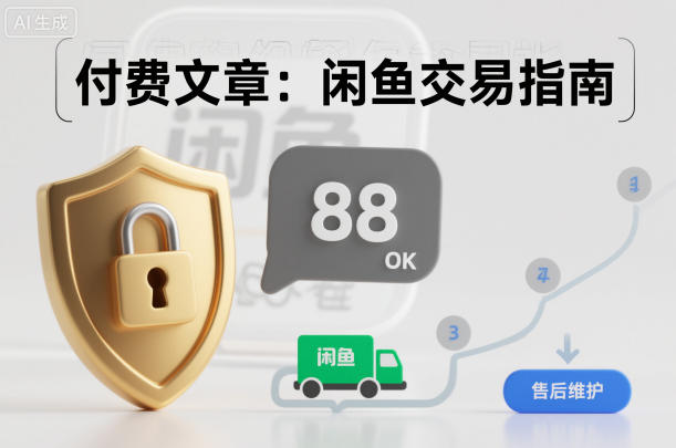 付费文章：闲鱼交易指南，怎么才能降低被坑被马扁的概率-灼光资源宝库