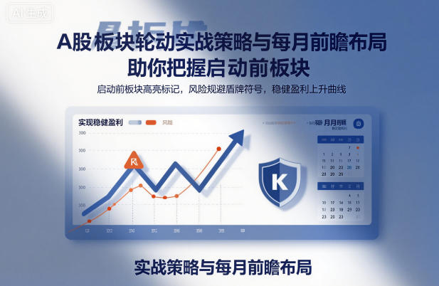 A股板块轮动实战策略与每月前瞻布局，助你把握启动前板块，规避风险，实现稳健盈利-灼光资源宝库