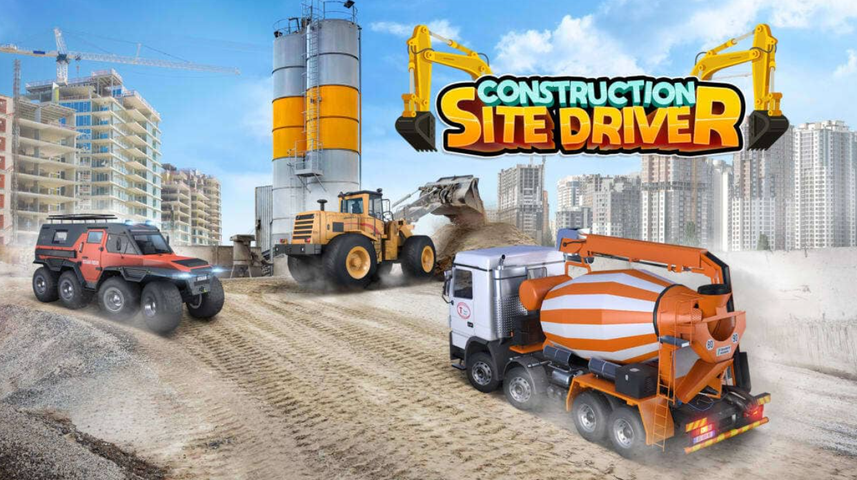 《建筑工地司机 Construction Site Driver》Switch英文版NSZ下载-灼光资源宝库